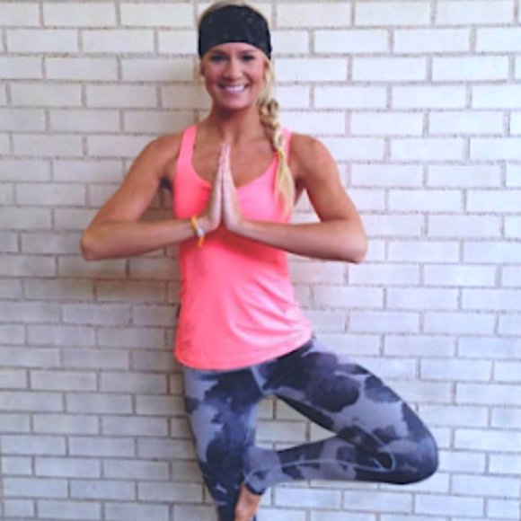 🌸🖤Pretty Lululemon Wunder Under Tights Pant Floral Platoon - Picture 1 of 10